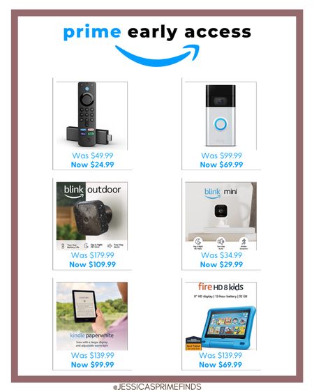 PRIME SALE ON AMAZON DEVICES

 Amazon Prime Early Access Sale Black Friday Sale Holiday Gifts Gift Guides Deals on Electronics Home Deals Clothes Deals Toy Deals Prime Amazon Brands 


Ring Kindle Echo CRZ eufy iRobot Keurig Nespresso Spanx Apple Dyson iPad Kitchenaid Samsung Sodastream Elemis Living Proof Tile Bose Beats by Dre Nanit SnuggleMe Haaka 

Belt Bag Blazer Sweaters Jackets Shackets Leggings Watch Jewelry Coatigan Sherpa Computers air fryer kitchen appliances slow cooker waffle maker toaster neck massager massage gun kitchen essentials ring electric doorbell home security system security cameras pasta maker blender ice machine countertop ice maker nugget ice TV stand mixer phone stand frame tv air purifier beauty products make up skin care hair care hair products hair tools make up brushes vanity mirror 

Athleisure casual fashion workwear work fashion going out style outfit inspo
Baby toys baby gear toddler toys toddler gift nanny camera toddler learning tower giant playpen baby jail baby clothes baby fall Christmas presents Hanukah presents baby’s first Christmas baby’s first Hanukah 