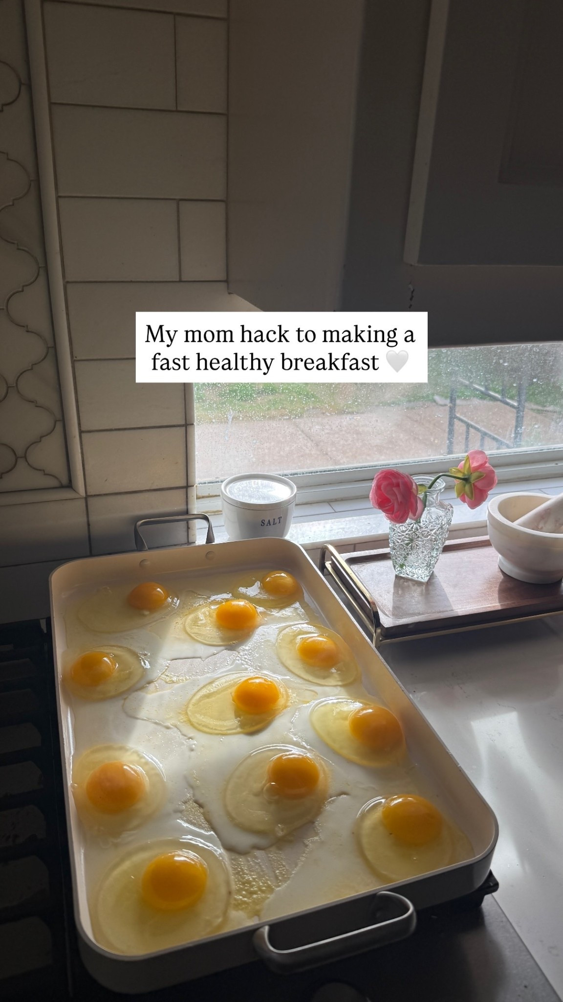 My mom hack to making a fast healthy breakfast 🤍