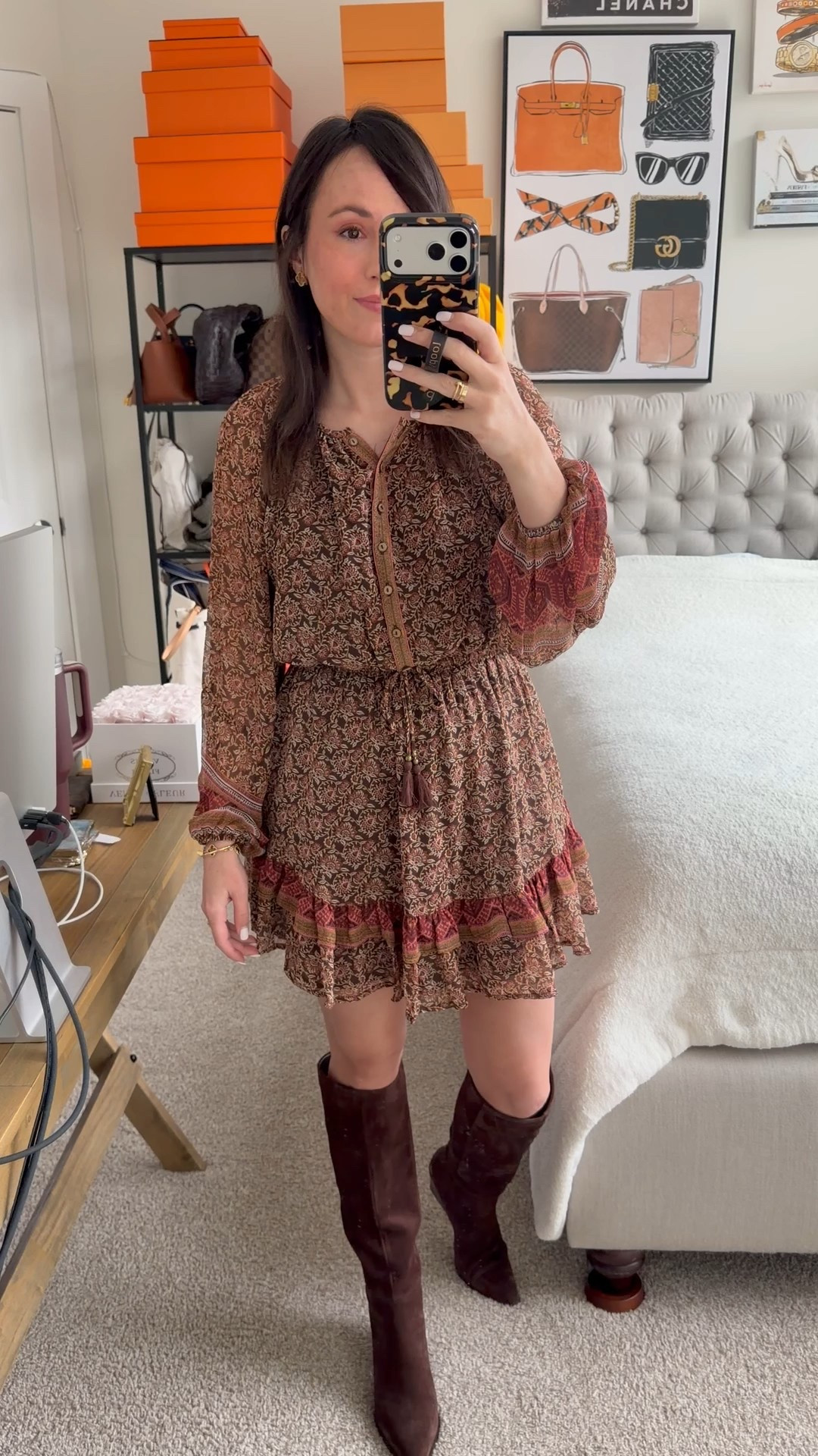 Red dress boutique dress with Marc fisher boots



#LTKootd #LTKSeasonal