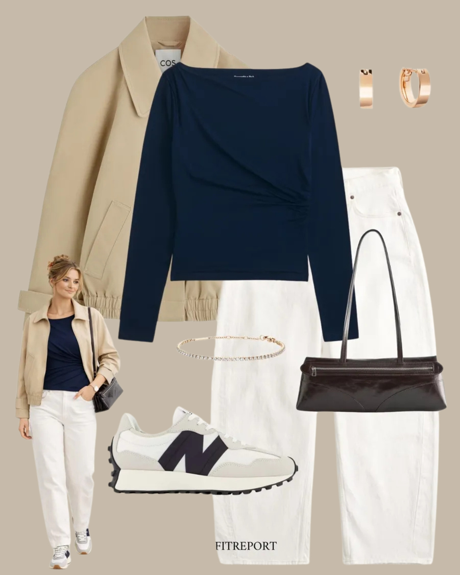 Spring outfit white jeans navy blue top 

#LTKspring #LTKeurope #LTKstyletip