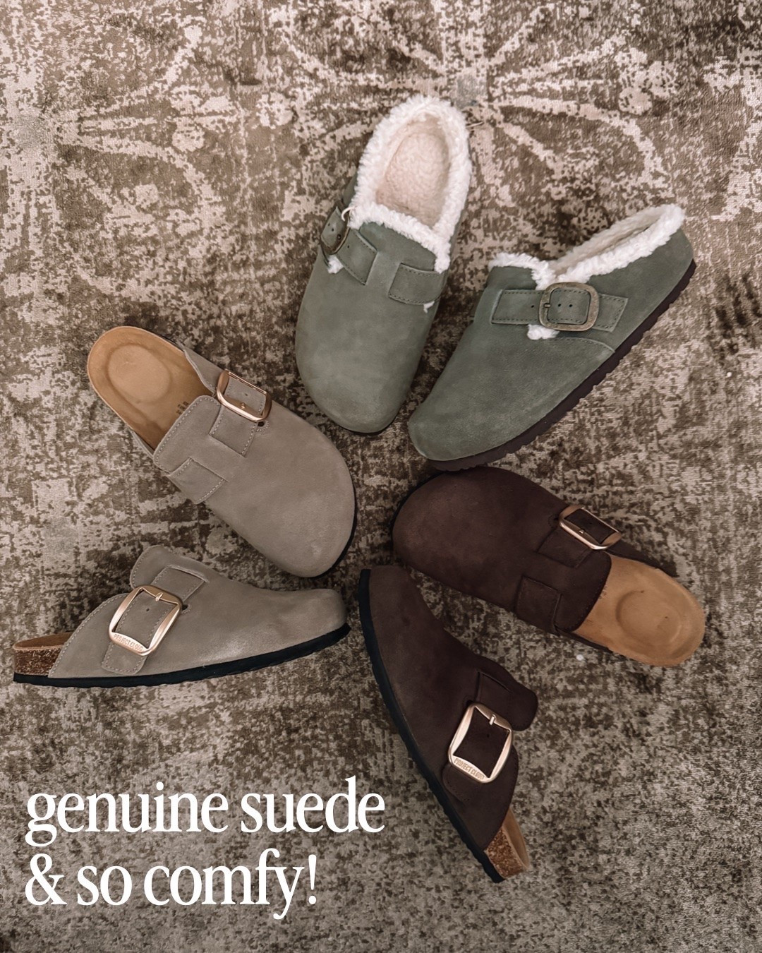 Stay cozy this fall with these genuine suede clogs 🤎 I wear them non stop! So comfy! 

Over 40 style, fall outfits women, mom style, fall shoes

#LTKmomlife #LTKOver40 #LTKootd