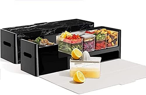 Prepdeck Recipe Prep & Storage Station - 8 Essential Tools + Deluxe Cutting Board + 15 Tritan Pla... | Amazon (US)