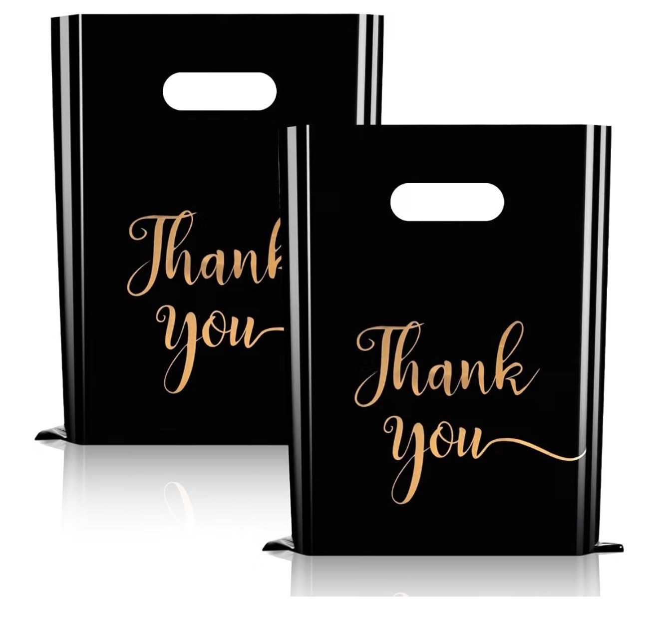 Thank You Merchandise Bags, 100 Pack