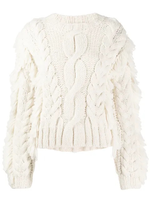 chunky knit jumper | Farfetch (US)