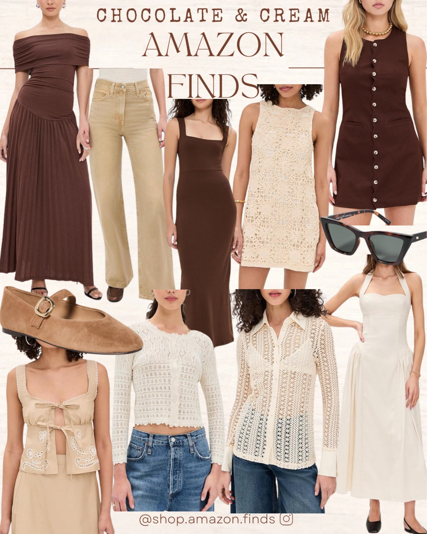 Chocolate and cream!
Balancing boho and classic styles with these dresses, pants, tops, and accessories all for women Spring/Summer 2025 from Amazon!

#LTKShoeCrush #LTKStyleTip #LTKSeasonal