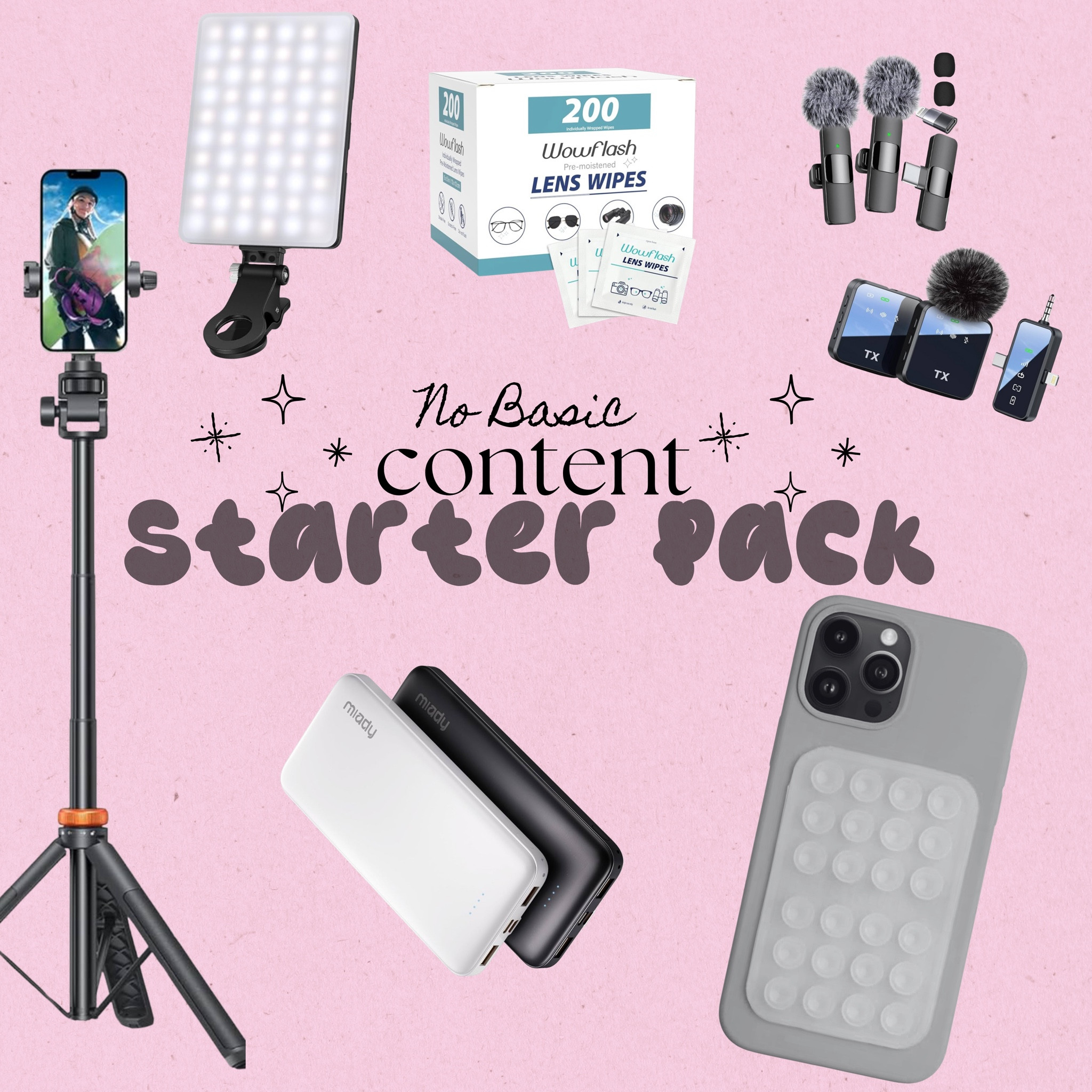 Content creator starter pack✨

#LTKTravel #LTKFindsUnder50