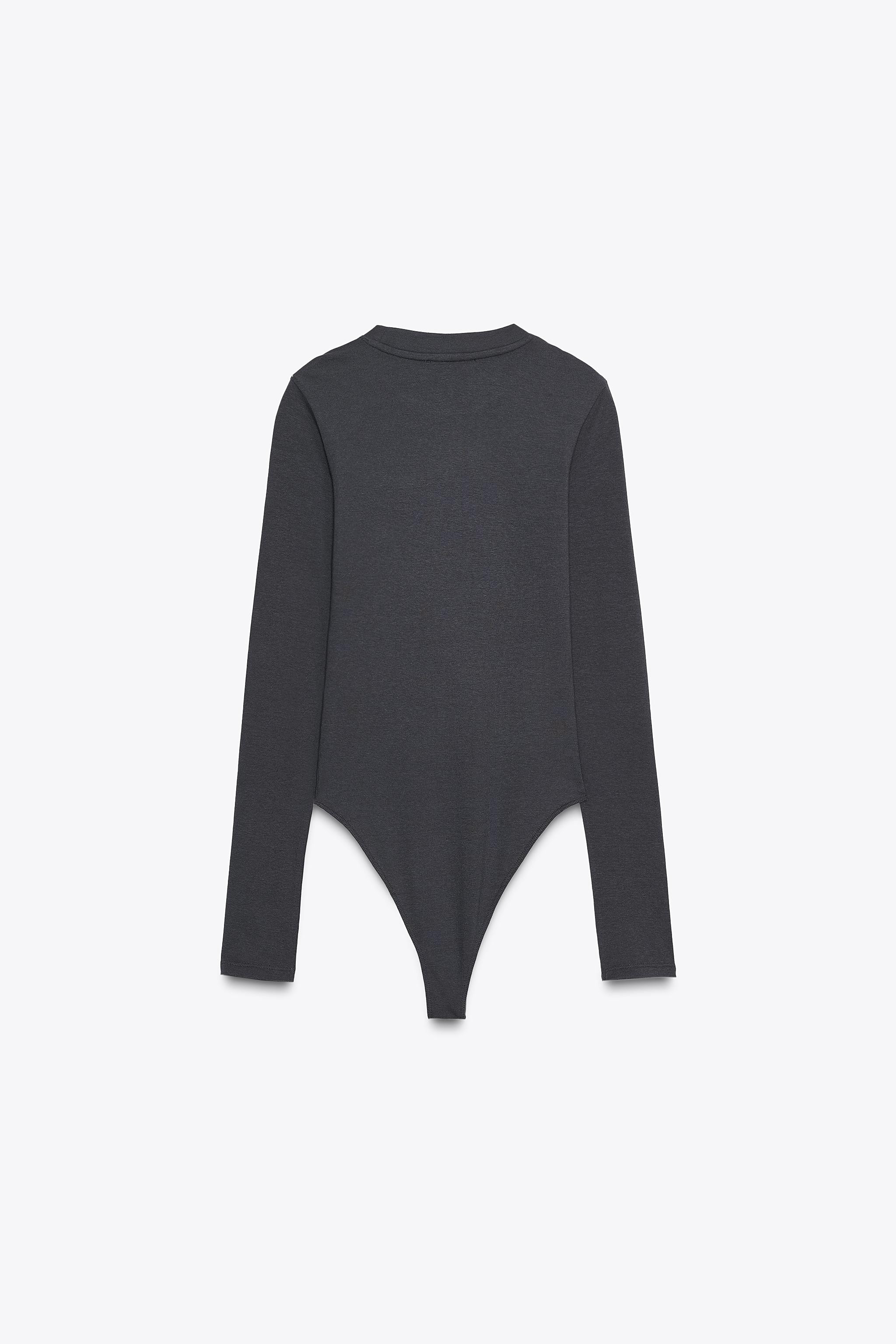 COTTON MODAL BODYSUIT | Zara UK