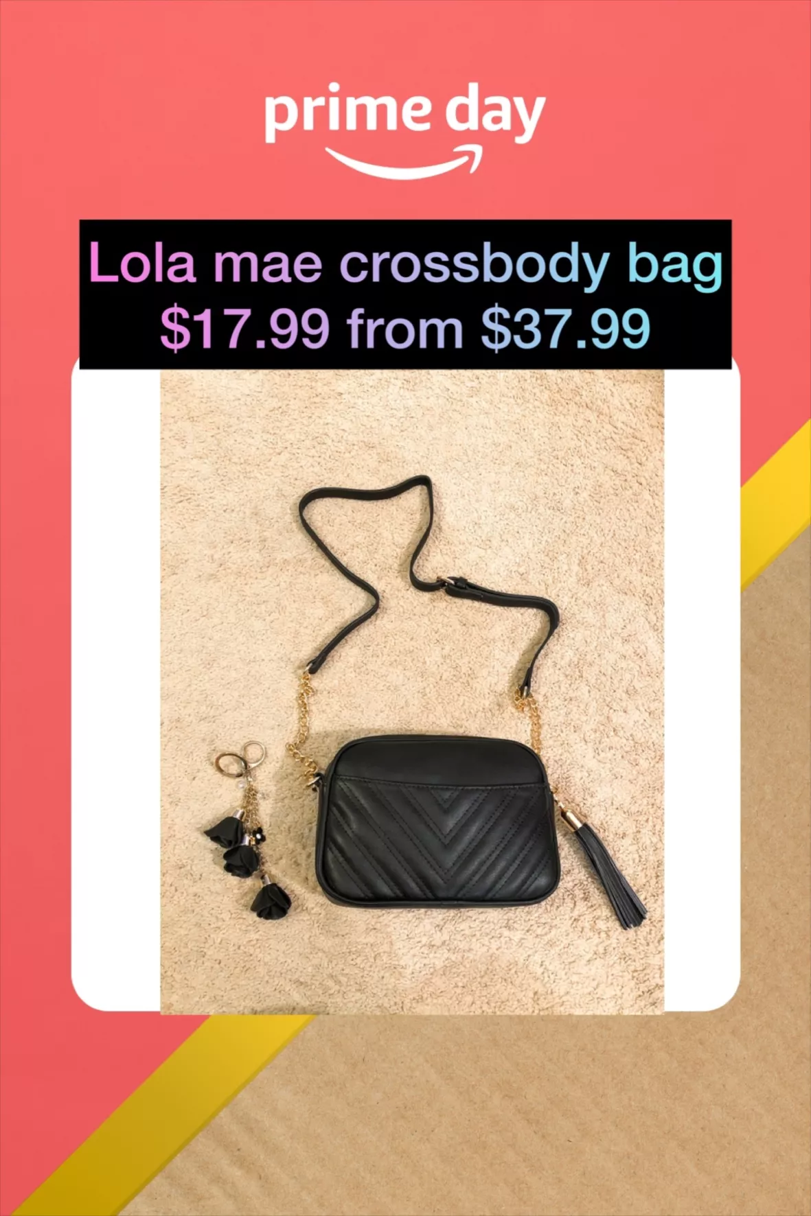 Lola Mae Quilted Crossbody Bag