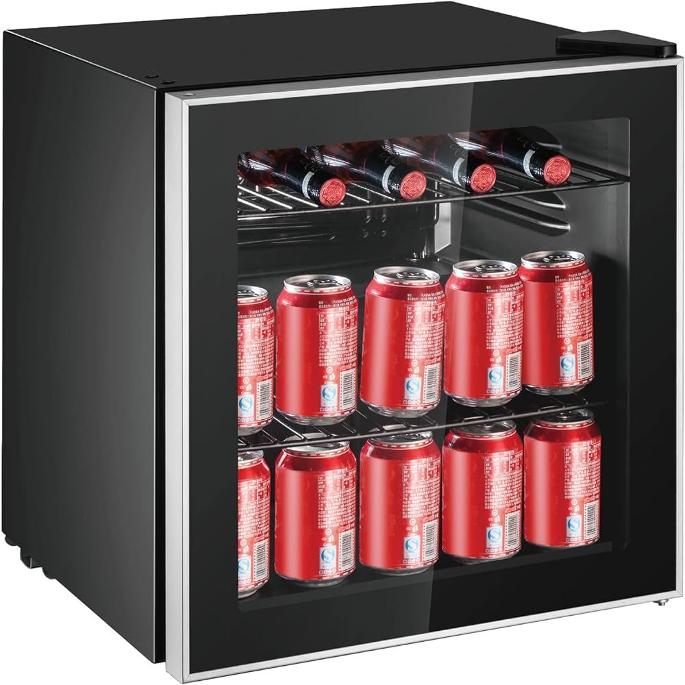 FRIGIDAIRE EFMIS164 70 Can, Glass Door Beverage Center Refrigerator | Amazon (US)