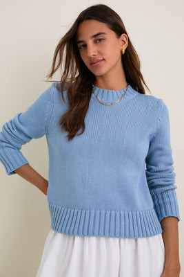 Blue Fog Cotton William Crewneck | Tuckernuck (US)