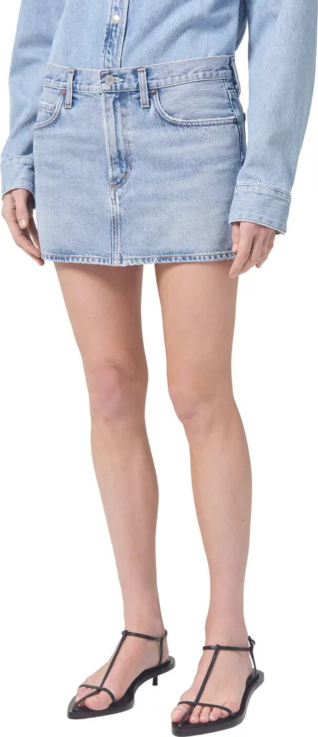 Alek Denim Miniskirt | Nordstrom