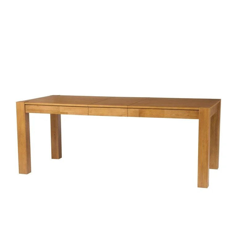 Better Homes & Gardens Bryant Solid Wood Extendable Dining Table, Light Honey Finish - Walmart.co... | Walmart (US)