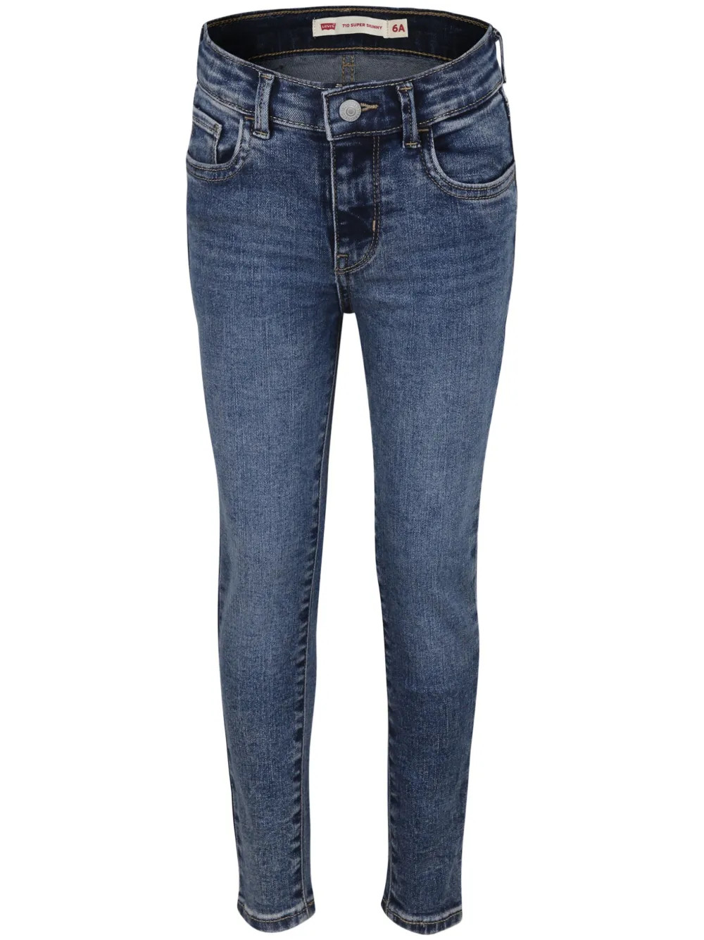 Levi's Kids skinny-cut Denim Jeans | Blue | FARFETCH KW | Farfetch Global