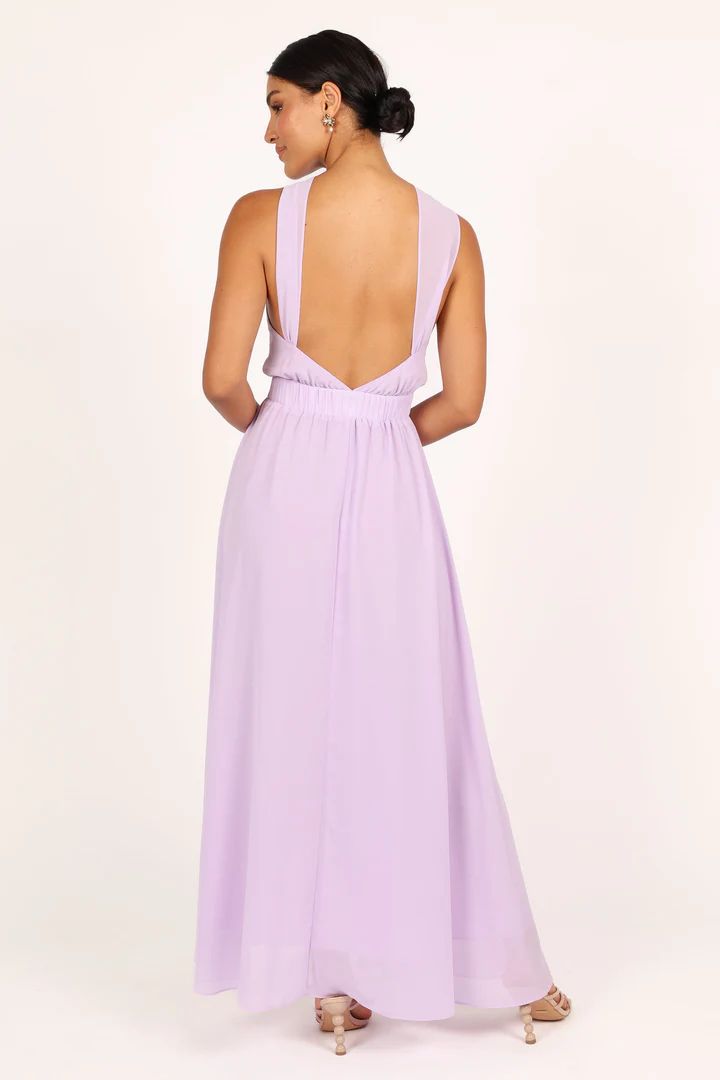 Blossom Halterneck Maxi Dress - Lavender | Petal & Pup (AU)