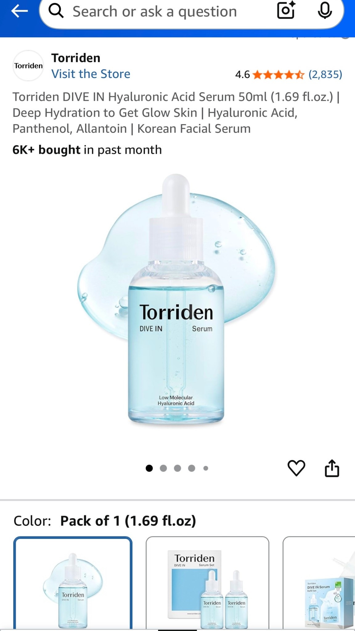 This viral hyaluronic acid serum supposedly gives you glass skin. I’m putting it to the test! #amazonkoreanskincare #Amazonprimeday #amazonfinds #amazonbeauty #amazonkbeauty #torriden Amazon prime day, Amazon prime day deals, Amazon, Korean skin care, torriden 

#LTKFindsUnder50 #LTKBeauty #LTKSaleAlert