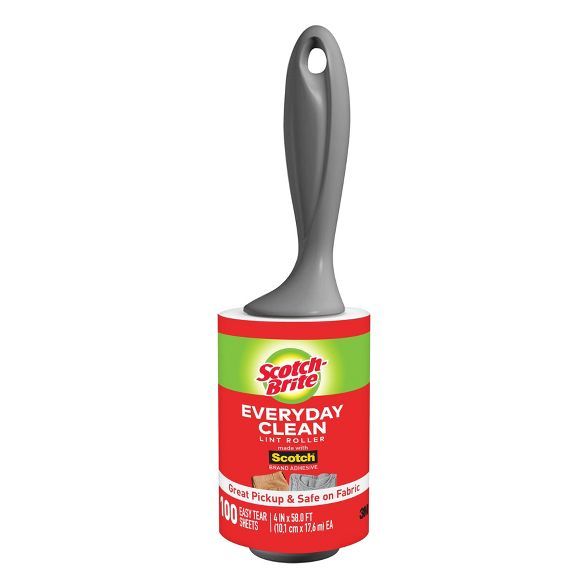 Scotch-Brite Everyday Clean Lint Rollers - 100 sheets Per Roller | Target
