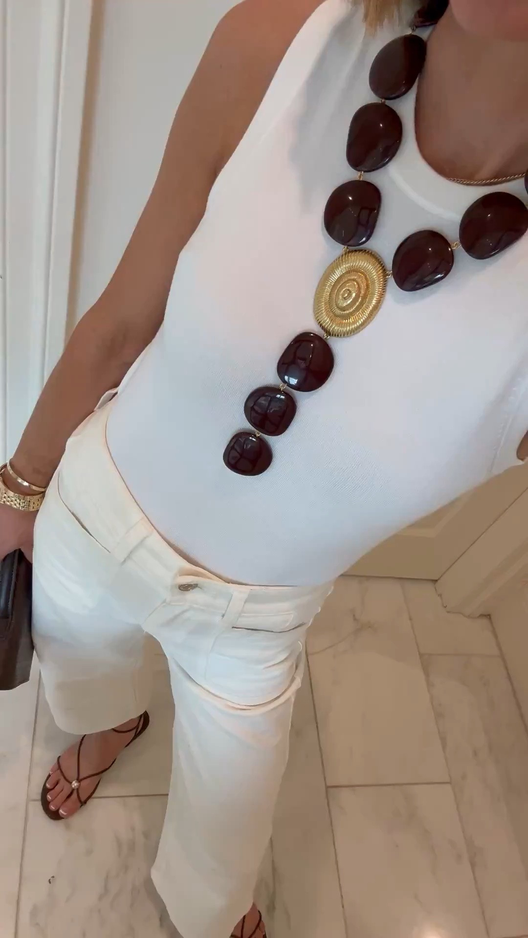 An easy and chic way to wear all white this spring/summer season.

#LTKsummer #LTKjeans