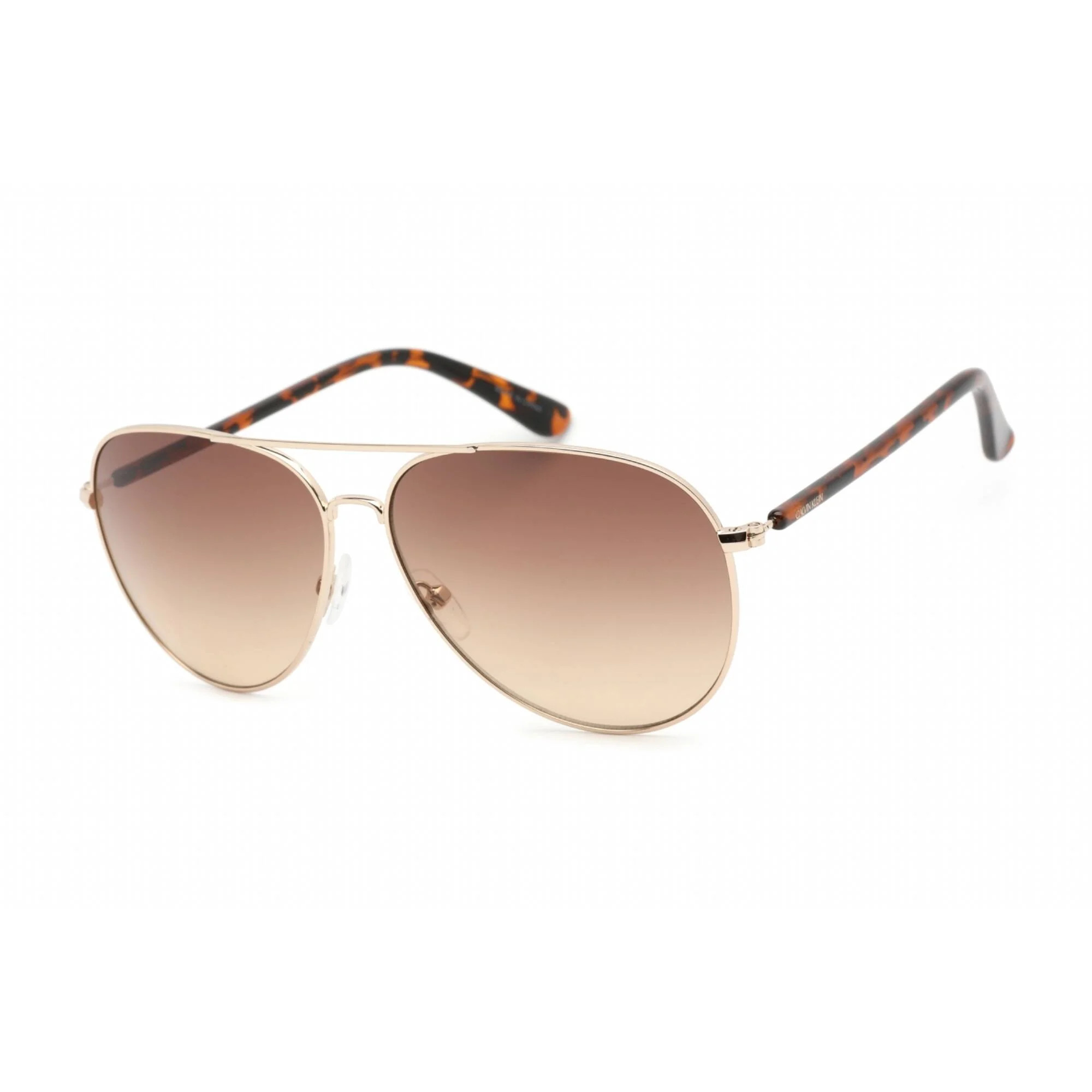 Calvin Klein Brown Gradient Pilot Unisex Sunglasses CK19314S 717 60 | Walmart (US)