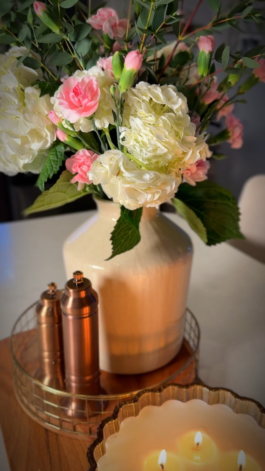 Simple, elegant inspo for your kitchen island. #kitchendecor #counterdecore #centrrpieceidea #targethomefinds

#LTKHome #LTKFindsUnder50