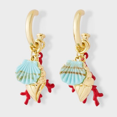 SUGARFIX by BaubleBar Colorful Reef Earrings - Red | Target