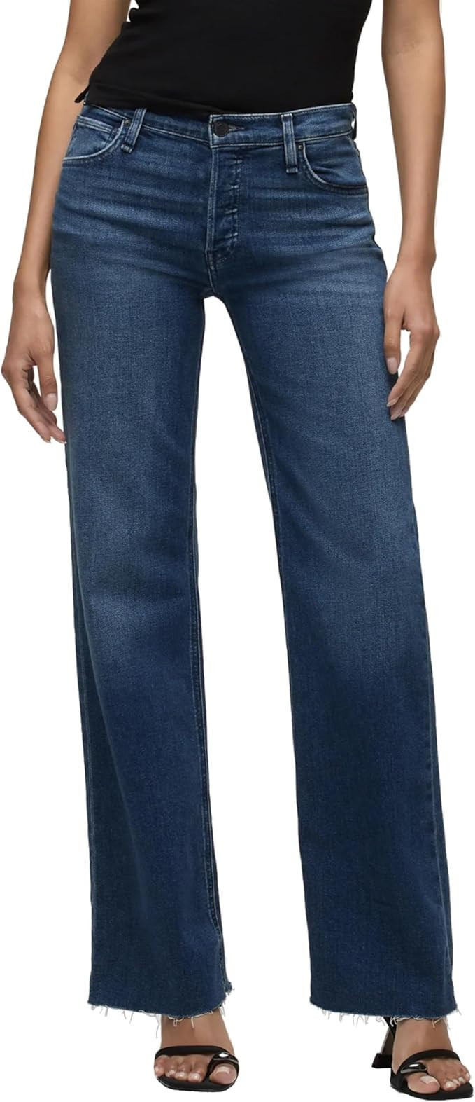 Hudson Womens Rosie High Rise Wide Leg Jean | Amazon (US)
