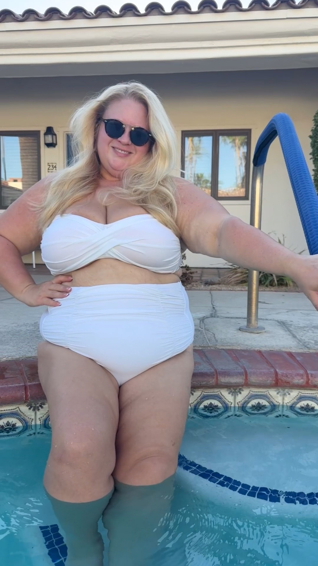 Wearing size 18/20 coverup
18 bottoms
20 top - I think they run small if you’re chesty like me

#LTKTravel #LTKSwim #LTKPlusSize