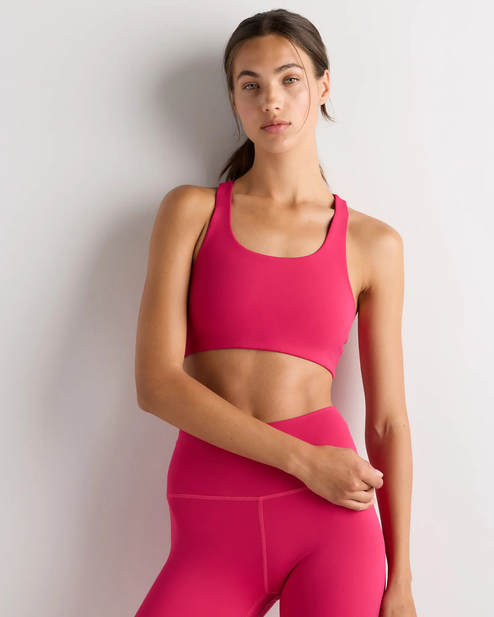 Ultra-Form Scoop Neck Longline Bra | Quince