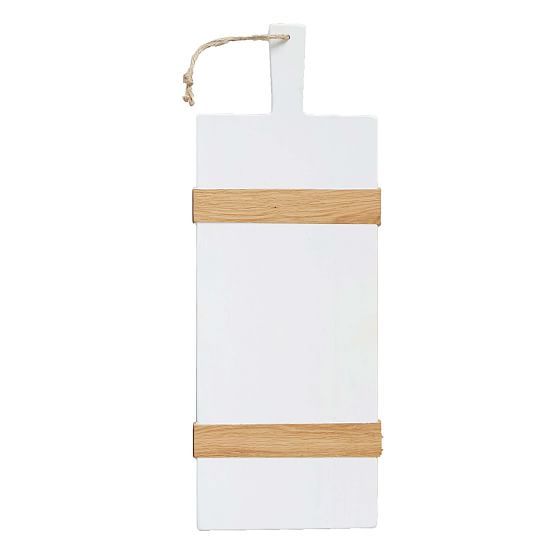 White Rectangle Mod Charcuterie Board, Small | West Elm (US)