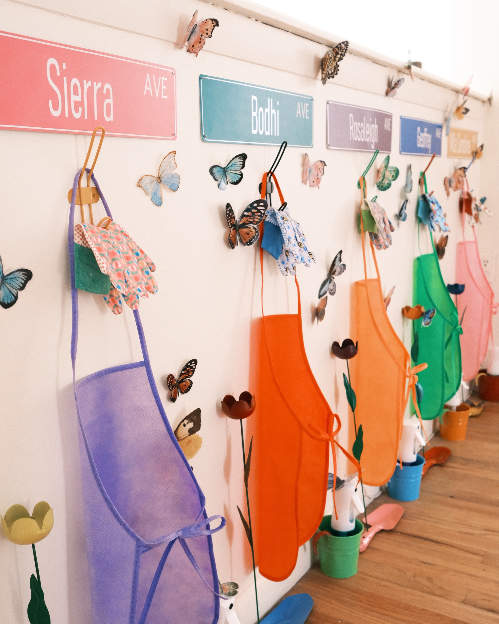 It seems these days that every time I’m out gardening, the kids come wandering down that garden path. They always want to be involved. They want to know what I’m doing. They want to borrow my gloves and plant the seeds and water the flowers. I figured it was time I was prepared for their next visit. 

Have I mentioned lately how cool it is to be an auntie? 

Gardening supplies, gardening gear, home gardening, home gardener, kids gardening gloves, kids apron, kids personalized street sign, colorful spray bottle, butterfly wall stickers, kids shovel, kids planter, colorful wall hooks, kids gardening supplies, gardening with kids, Amazon finds, Amazon kids, Temu finds, Temu kids 

#LTKFamily #LTKKids #LTKHome