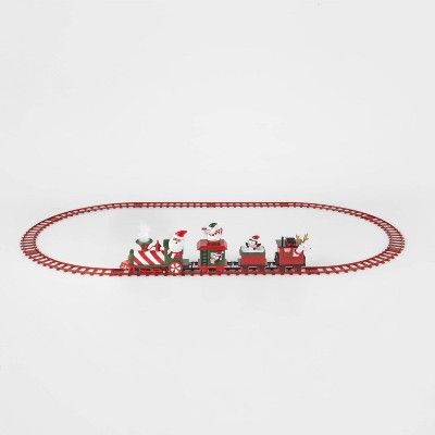 36in Animated Christmas Train and Track Set Decorative Holiday Scene Prop - Wondershop&#8482; | Target