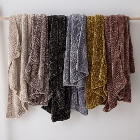 Chunky Luxury Chenille Throw | West Elm (US)