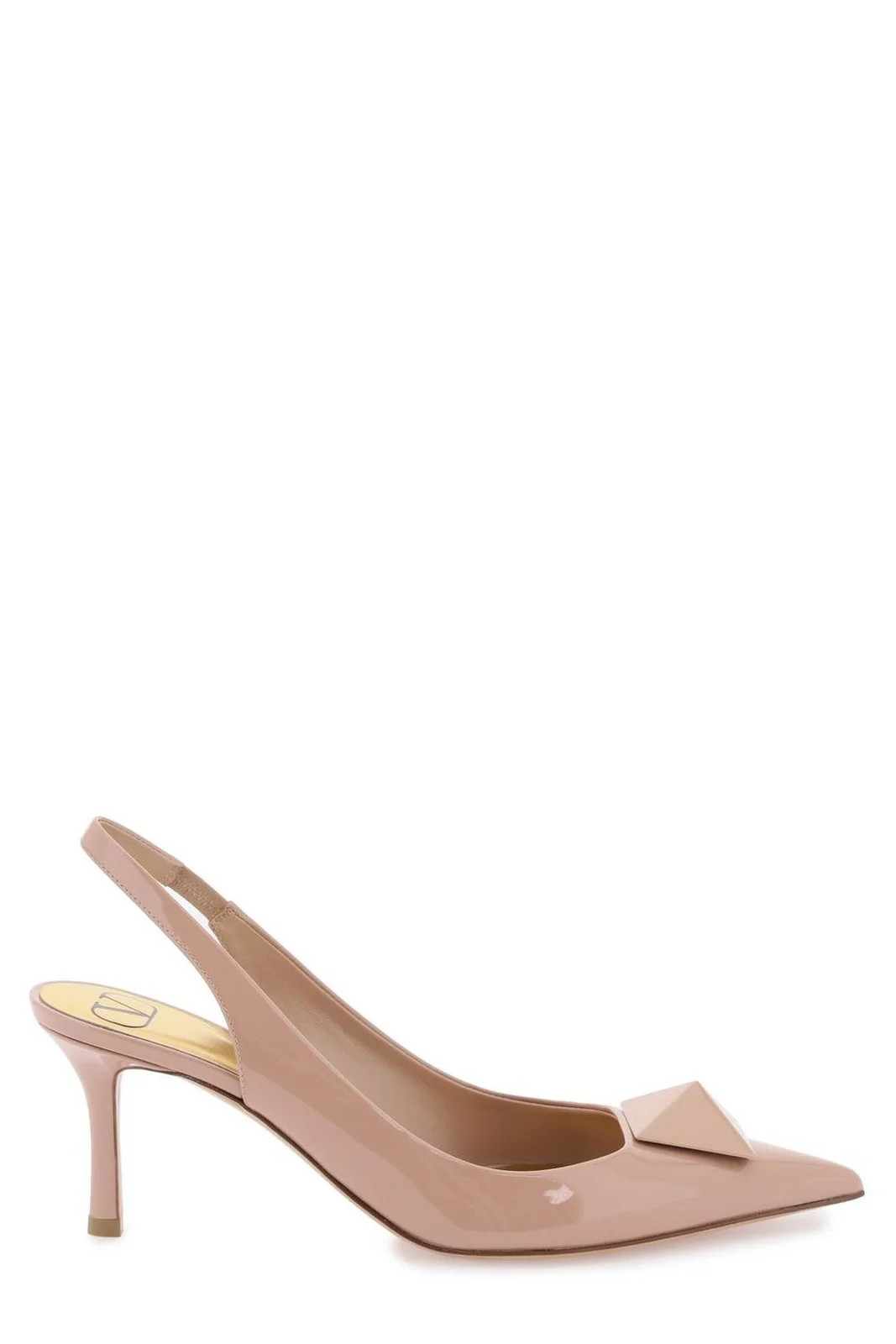 Valentino Garavani Roman Stud Pointed Toe Pumps | Cettire Global