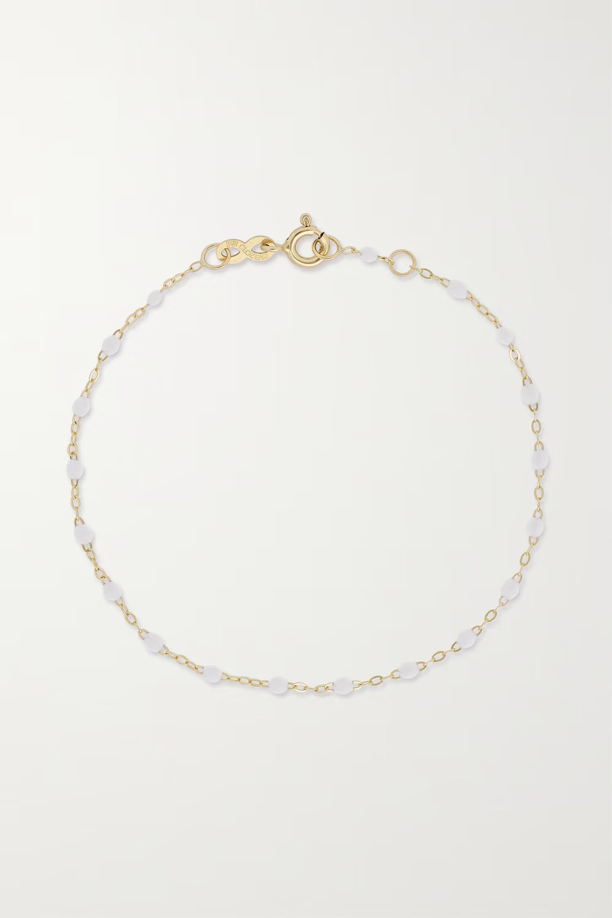 Classic Gigi 18-karat gold and resin bracelet | NET-A-PORTER (US)