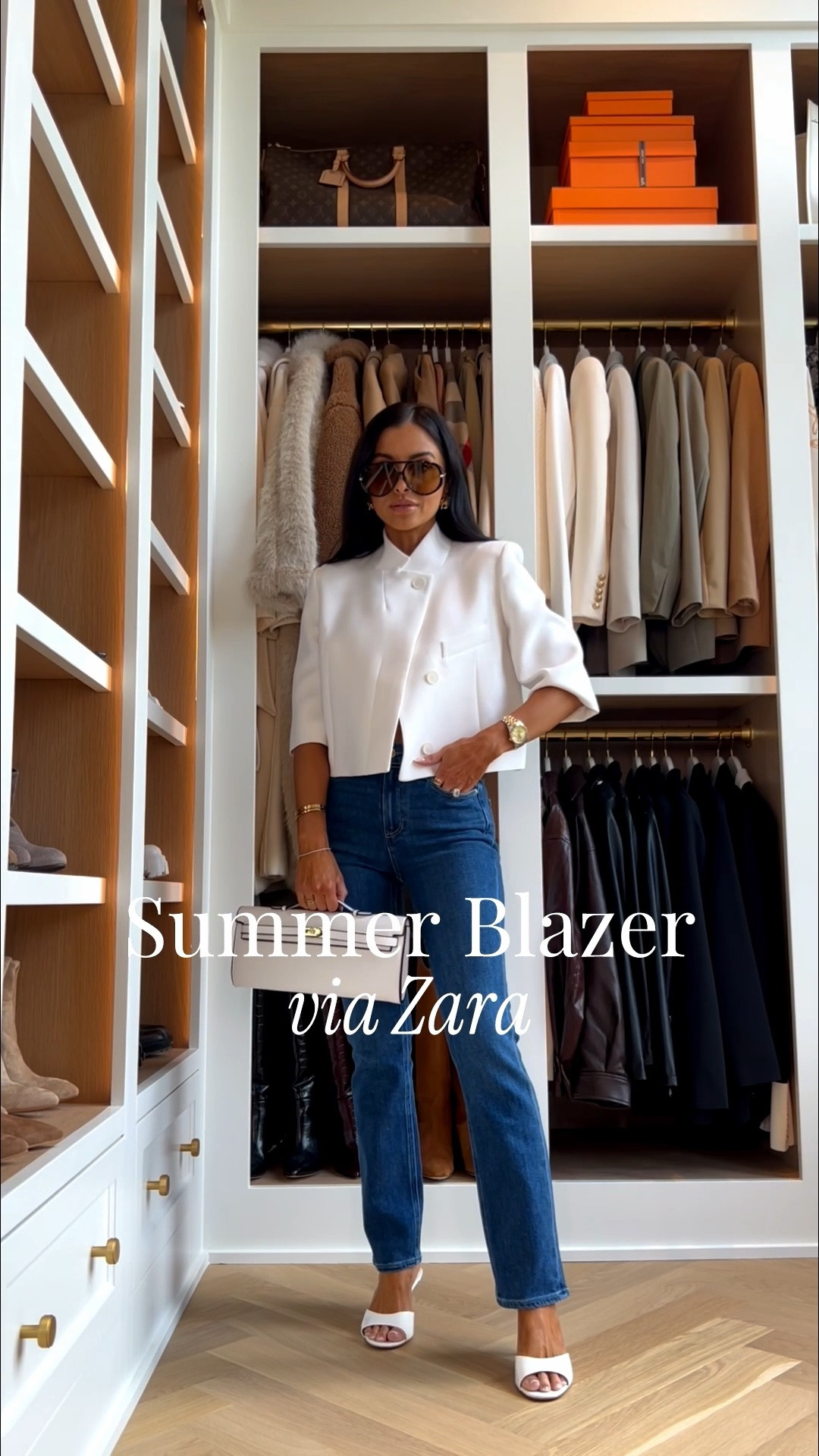 Zara new arrivals for spring / summer
Zara white viral blazer 
Paige cigarette denim wearing a 24
Summer outfit ideas 
@Zara 
Amazon clutch under $20

#LTKOver40 #LTKSeasonal #LTKWorkwear
