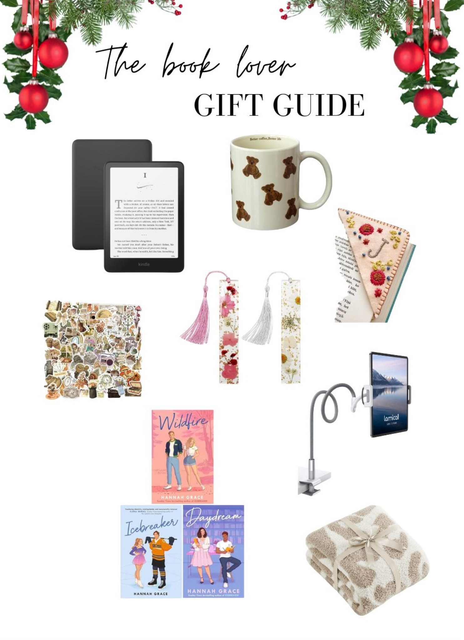 Book lovers gift guide! 📚☕️✨