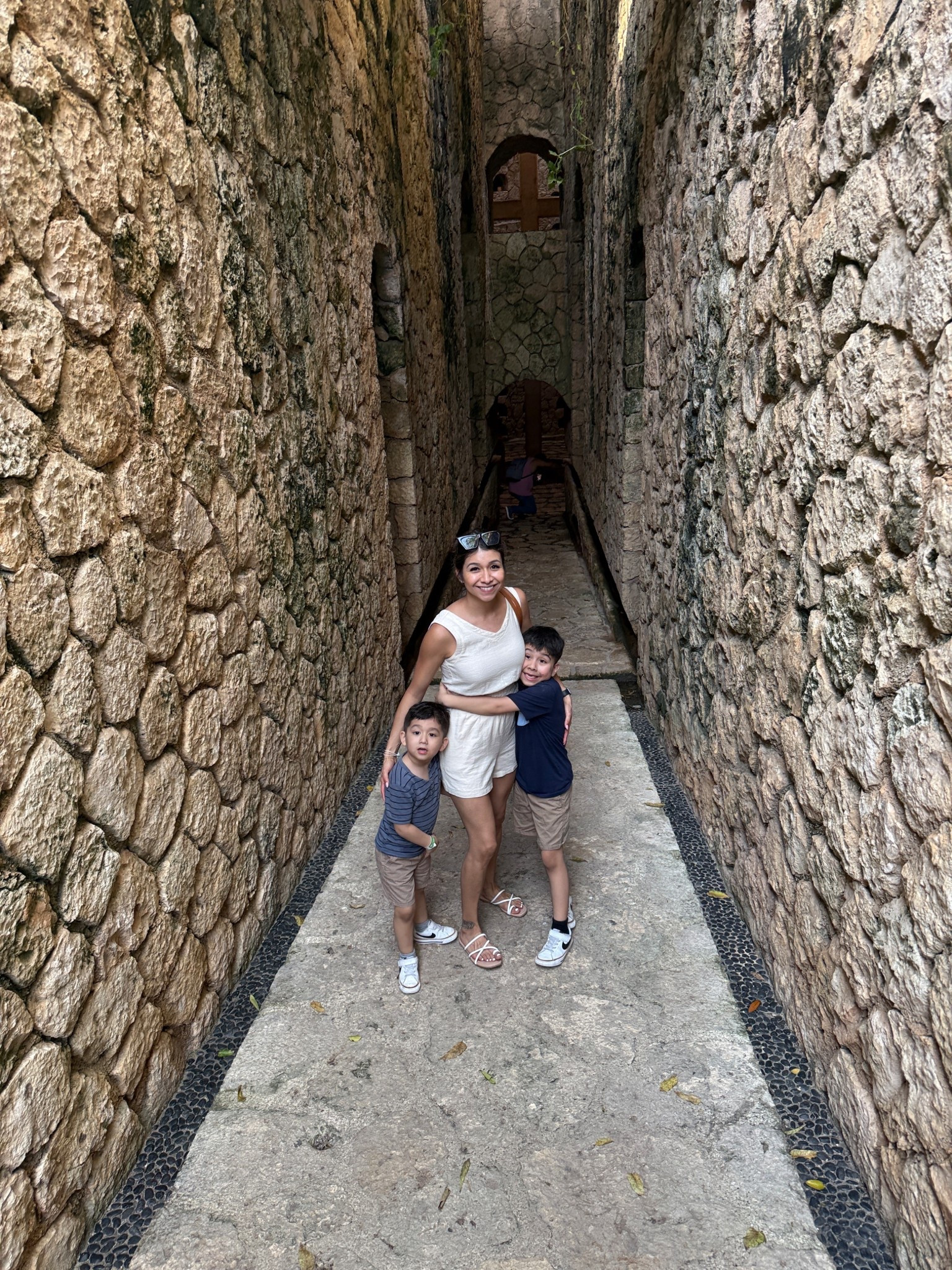 Mexico vibes ☀️🌴
Me in my comfy outfit + the boys living in shorts all trip long 🤎

Easy, breezy outfits that keep up with us all day 🙌🏽
Linked my looks + comfy sandals on LTK ✨

#LTKtravel #momstyle #vacayoutfits #boymomlife #mexicotrip #comfystyle

#LTKTravel #LTKKids #LTKmomlife