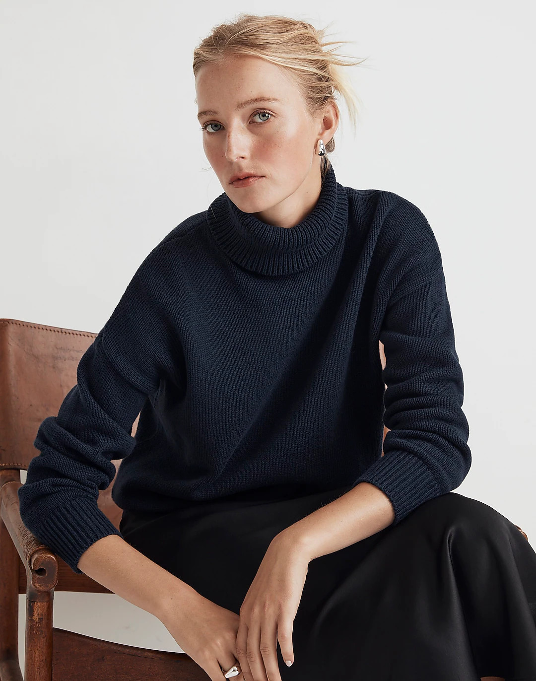 Ribbed Turtleneck Sweater | Madewell