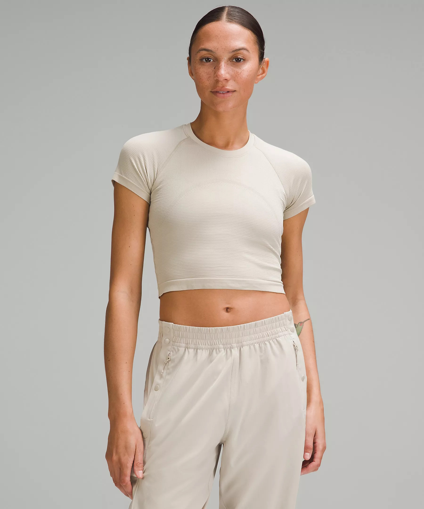 Swiftly Tech Cropped Short-Sleeve Shirt 2.0New | Lululemon (US)