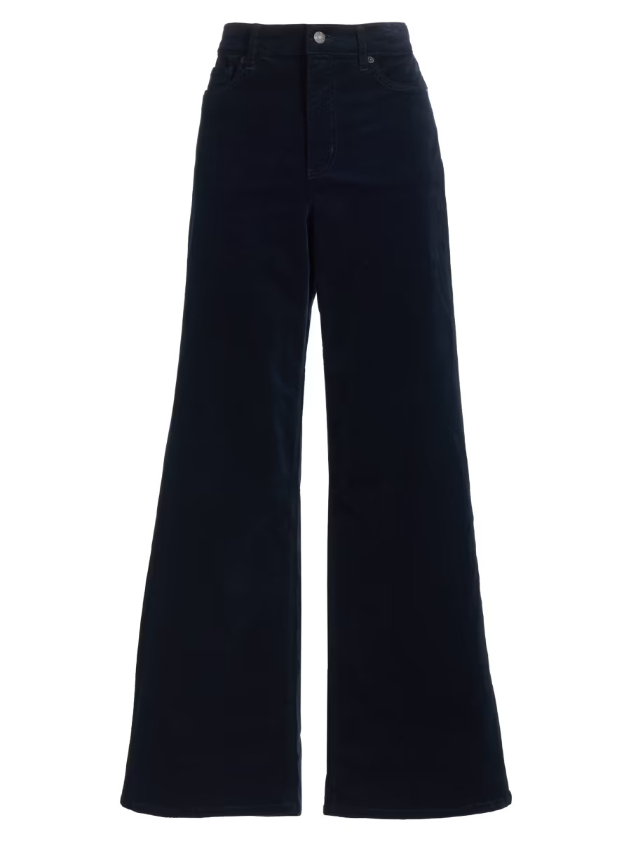 Frame Le Palazzo High-Rise Wide-Leg Jeans | Saks Fifth Avenue | Saks Fifth Avenue