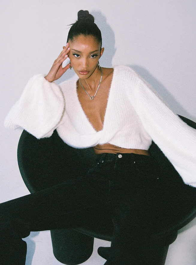 The Henrik Cropped Sweater | Princess Polly US