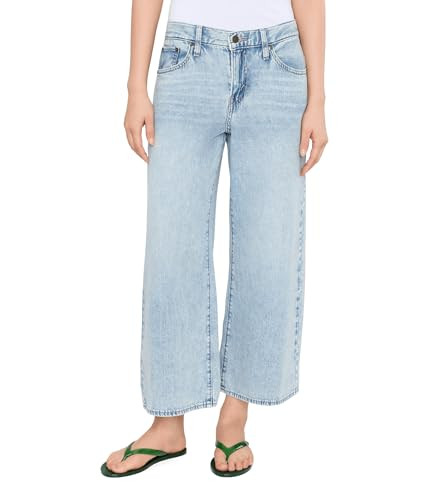 Levi's Women's Middy Wide Leg Ankle Jeans, (New) Main Character (Lightweight) (Non-Stretch), 30 | Amazon (US)