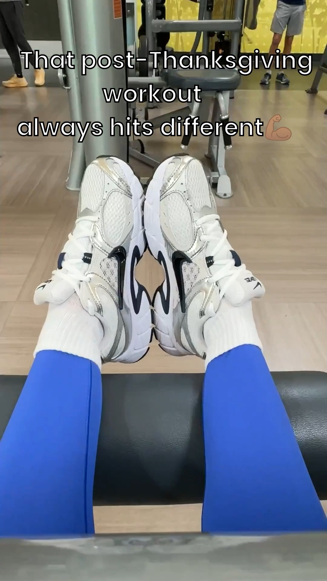 Feeling extra strong today! 
Must be all the extra macros from yesterday! ☺️

#LTKdayinmylife #LTKCyberWeek #LTKfitnessgoals