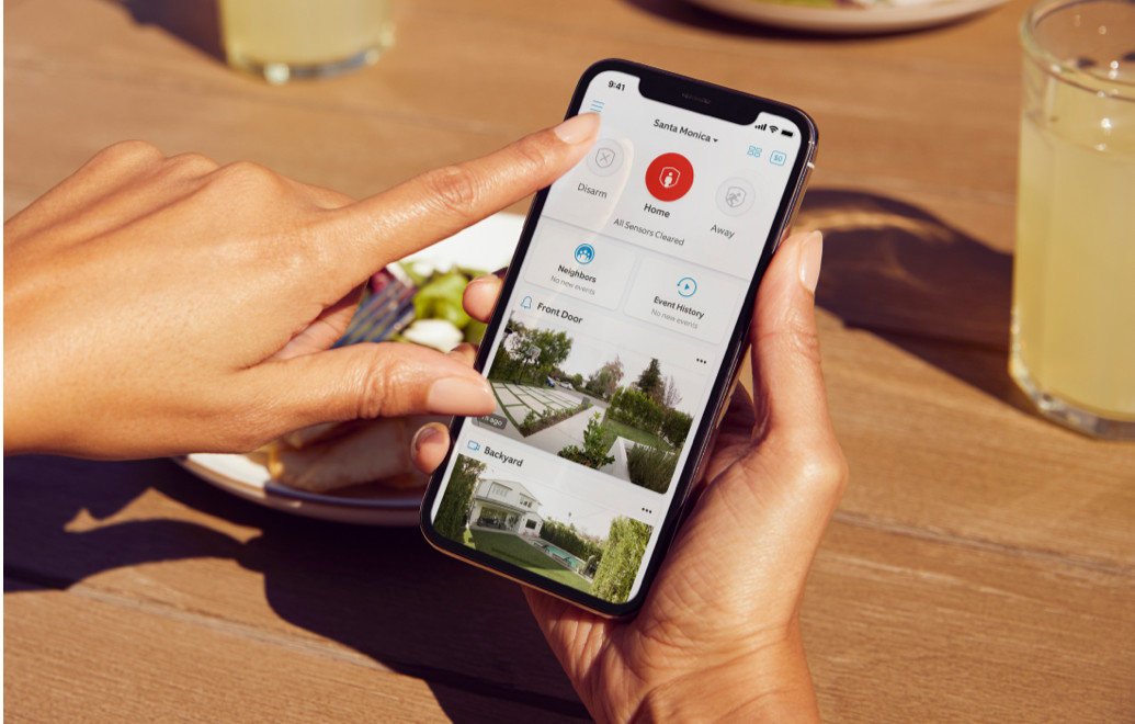 Ring Floodlight Cam Wired Pro with Bird’s Eye View and 3D Motion Detection, White | Amazon (US)