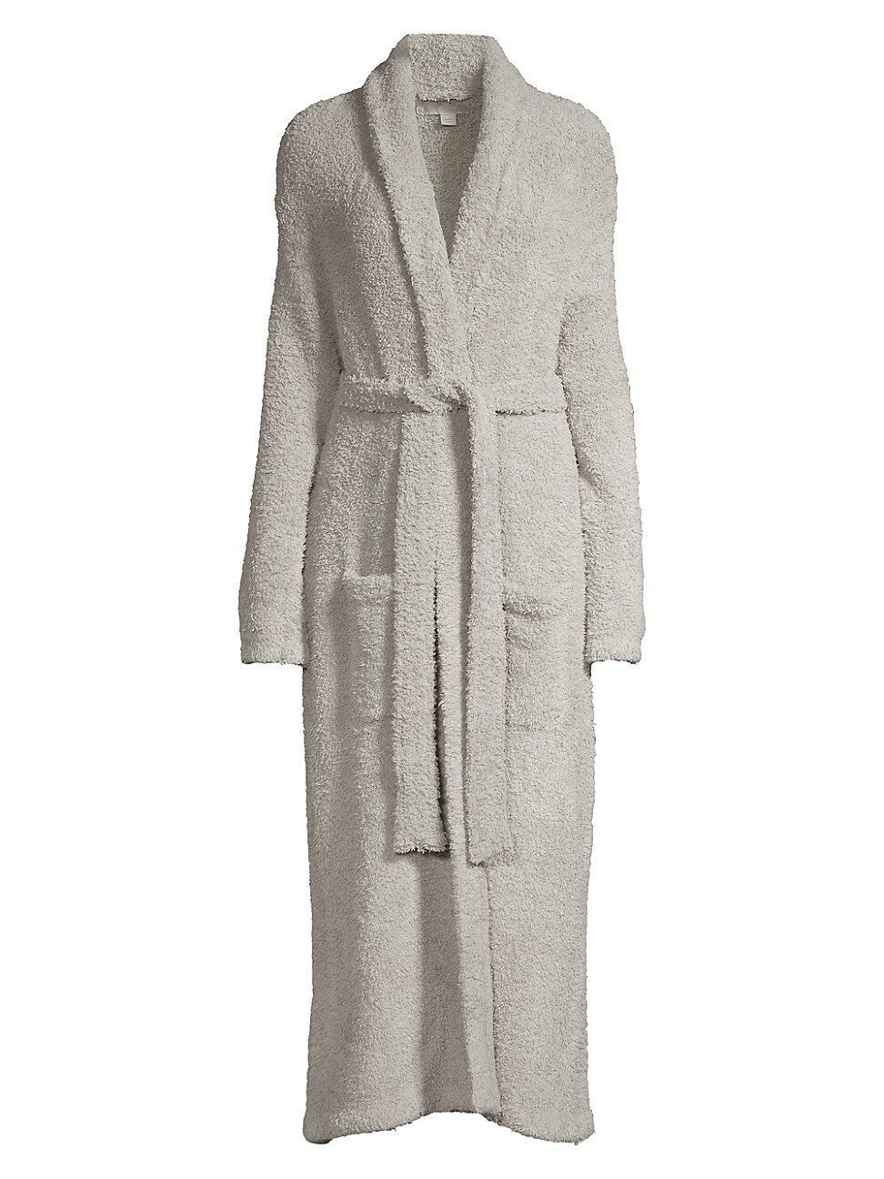 Barefoot Dreams Women's Cozychic Robe - Dove - Size Large | Saks Fifth Avenue