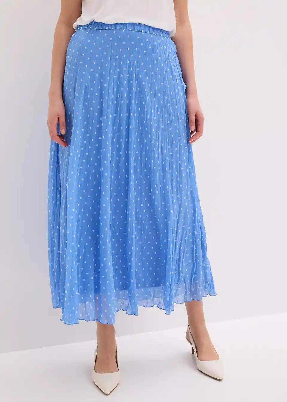 Chiffon-Rock in Crash-Optik | Bonprix DE