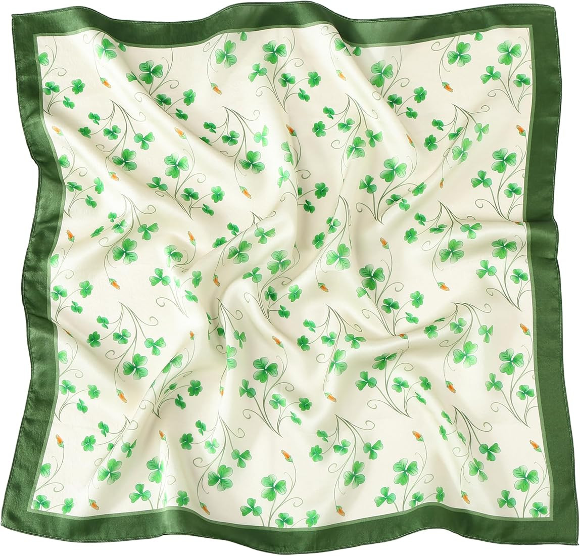 Tolzorai 100% Real Silk Mulberry Hair Scarf For Women's High-grade 27" Neckerchief Printed Headsc... | Amazon (US)