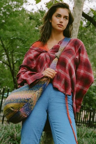 Urban Renewal Vintage Oversized Heavy Weight Flannel Shirt | Urban Outfitters (US and RoW)