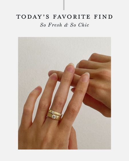 Gorgeous 14k gold rings with diamonds.
- gifts for her - diamond engagement rings - minimalist gold rings - gifts for bffs - sister gifts - mom gift  

#LTKstyletip #LTKGiftGuide