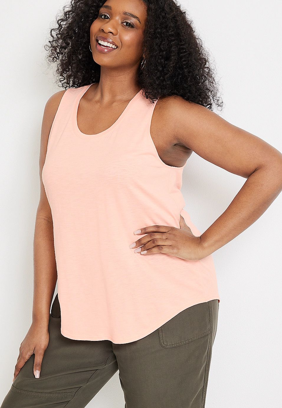Plus Size 24/7 Melrose Tank Top | Maurices