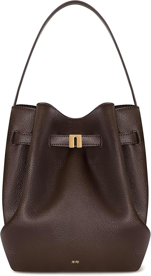 JW PEI Women's Clara Lock Accent Bucket Shoulder Bag | Amazon (US)